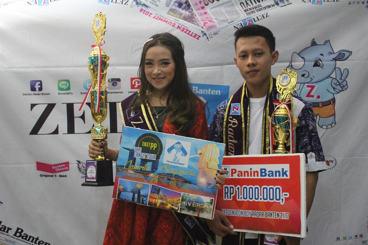 Zetizen Icon 2K17 Radar Banten, Daman dan Imey  Jadi Ikon Zetizen Pertama