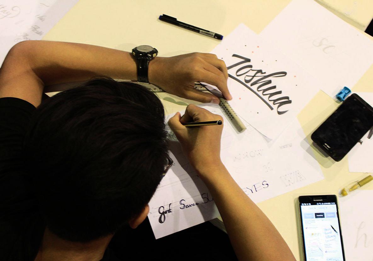 Belajar Hand Lettering Bareng SUB Letter Surabaya