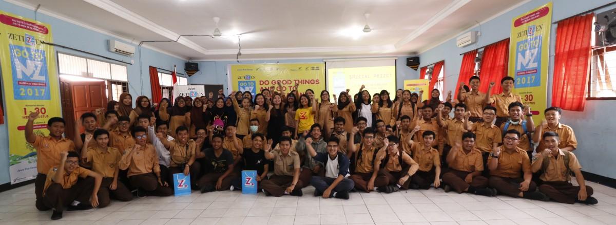 SMA Negeri 1 Balikpapan Antusias Dengar Cerita Serunya Belajar di NZ