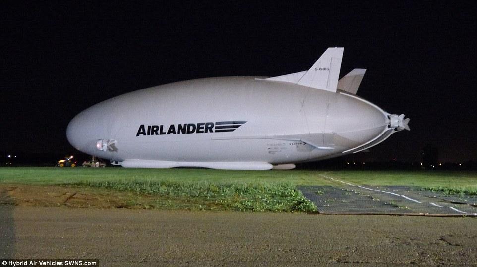 The Airlander 10: Pesawat Terbesar yang Siap Mengudara