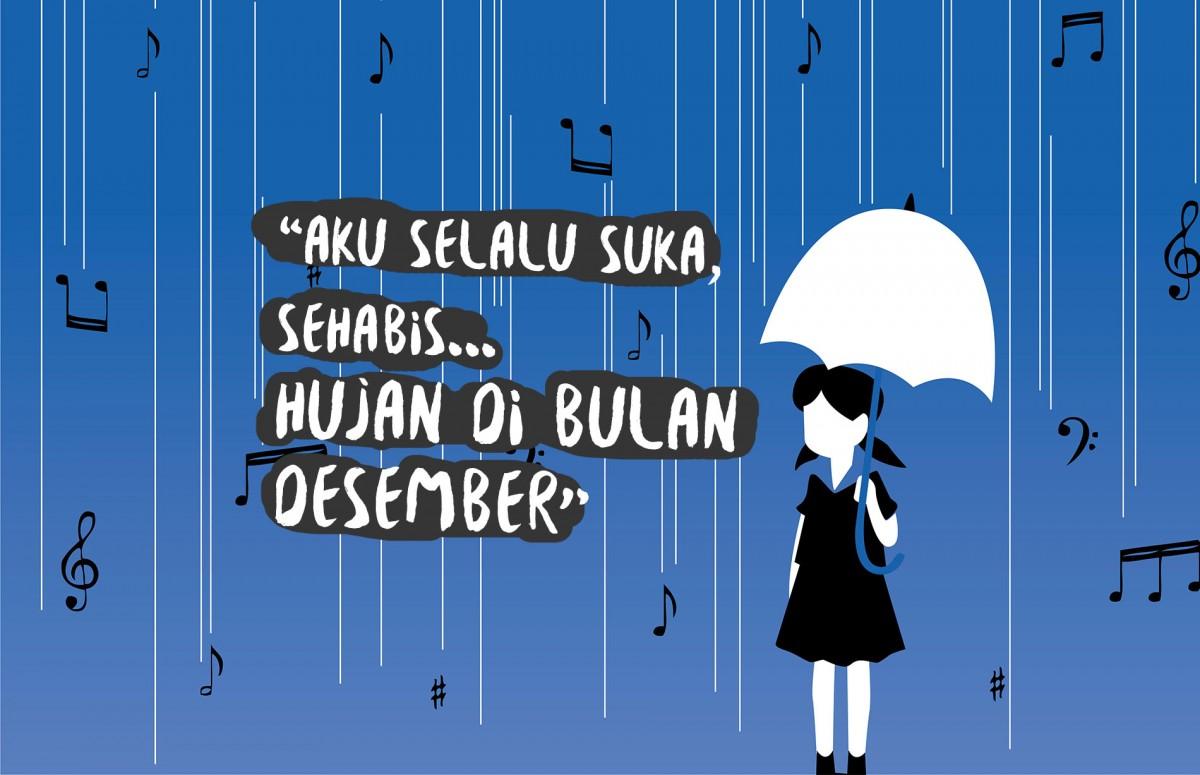 Nikmati Suasana Hujan Bulan Desember dengan  6 Lagu Galau Ini