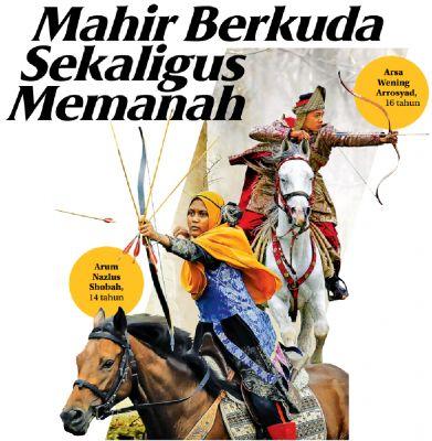 Mahir Berkuda Sekaligus Memanah