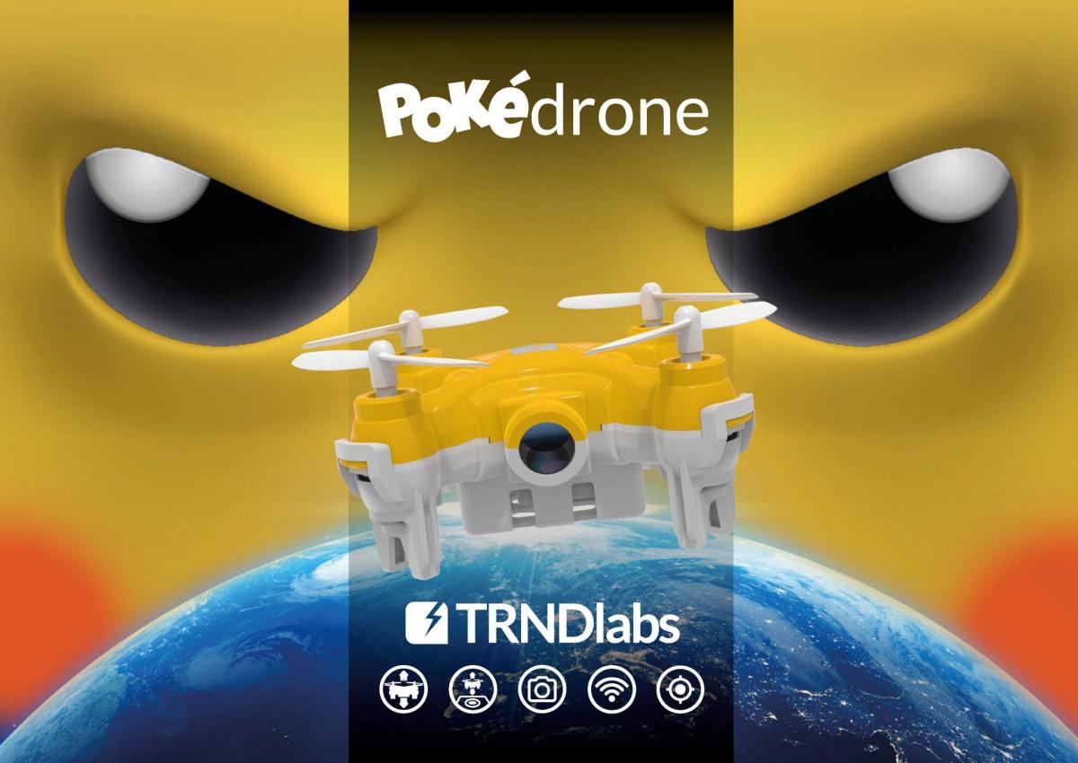 PokeDrone: Drone untuk Berburu Pokemon Rilisan TRNDlabs