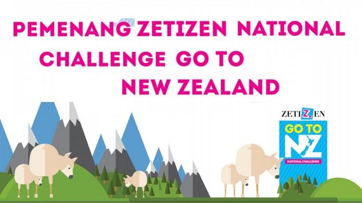 Selamat! Inilah Pemenang Zetizen National Challenge: Go to New Zealand