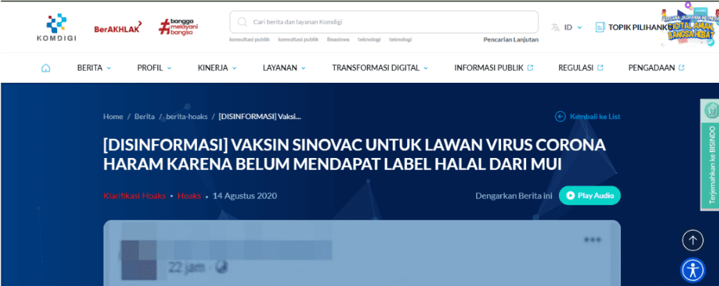 Hoax dalam konteks agama : Tantangan di era modern