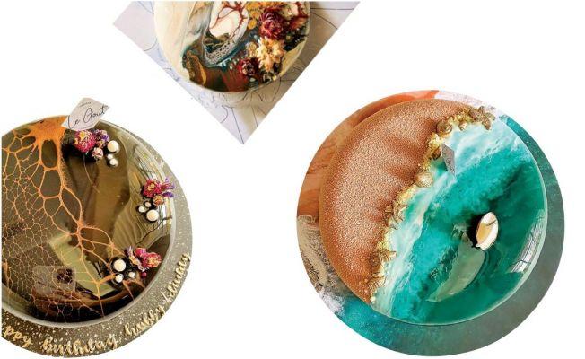 Cantiknya Mirror Glazed Cake, Kue Shiny bagai Cermin