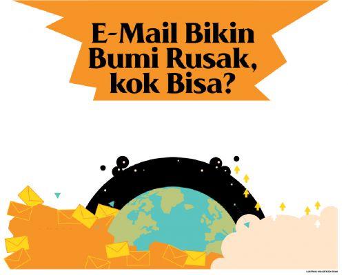 E-Mail Bikin Bumi Rusak, Kok Bisa?