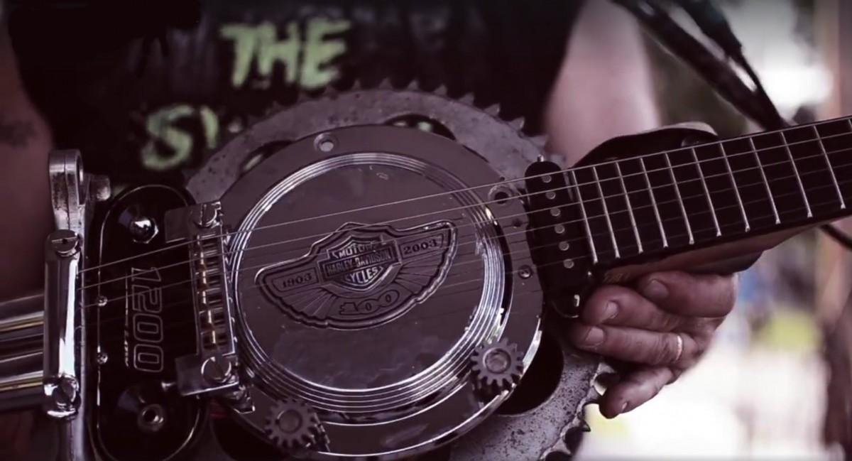 Hog-O-Caster, Gitar Listrik dari Gear Motor Harley Davidson