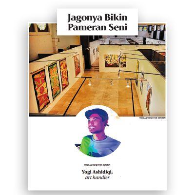 Jagonya Bikin Pameran Seni