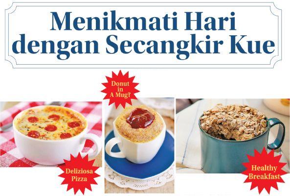 Menikmati Hari dengan Secangkir Kue