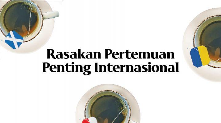 Rasakan Pertemuan Penting Internasional
