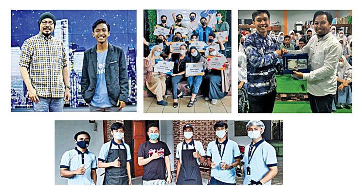 Rintis Usaha hingga Beri Beasiswa